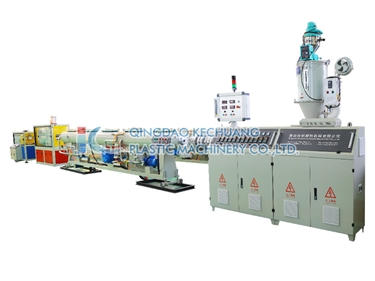 HDPE water supply and drainage pipe extrusion line