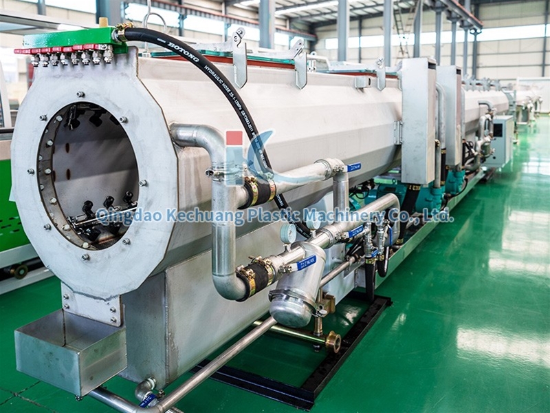 HDPE water supply and drainage pipe extrusion line