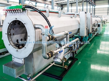 HDPE water supply and drainage pipe extrusion line