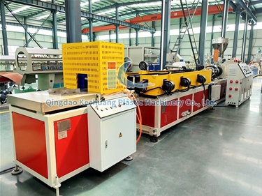 PE PP PVC single & double wall corrugated Pipe Extrusion Line